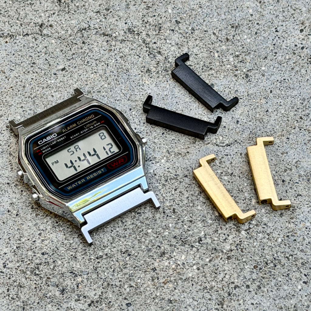 Casio Watch Mods 18mm to 20mm Adapters F91W/F84/F105/108/A158/A168/AE1200